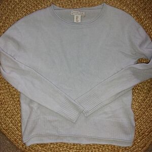 Rachel & Zoe Cashmere Sweater Sz.S powder blue